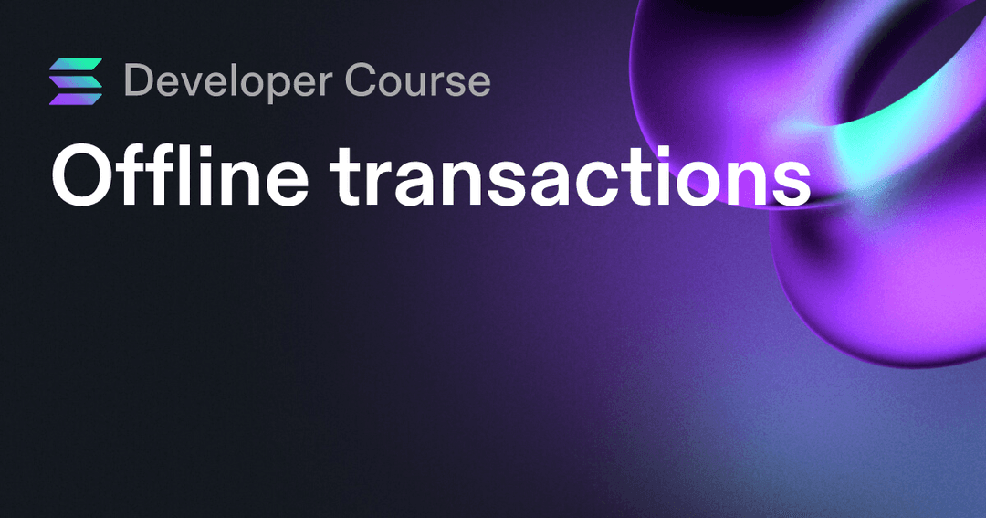 Offline transactions